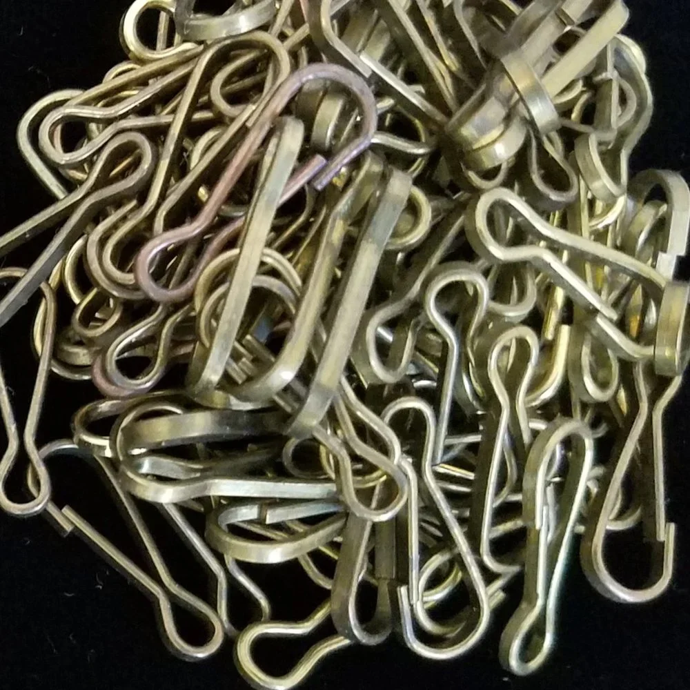 200 Clasps pendant bail ANTIQUE BRASS Connector jewelrymaking DIY necklaces